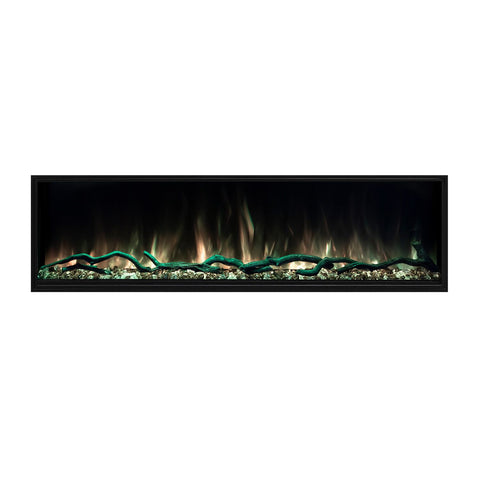 Image of Modern Flames Landscape Pro Slim 56" Built In Wall Mount Electric Fireplace - LPS-5614V2