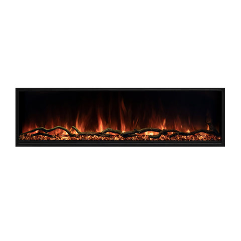 Modern Flames Landscape Pro Slim 44" Built In Wall Mount Electric Fireplace - LPS-4414V2