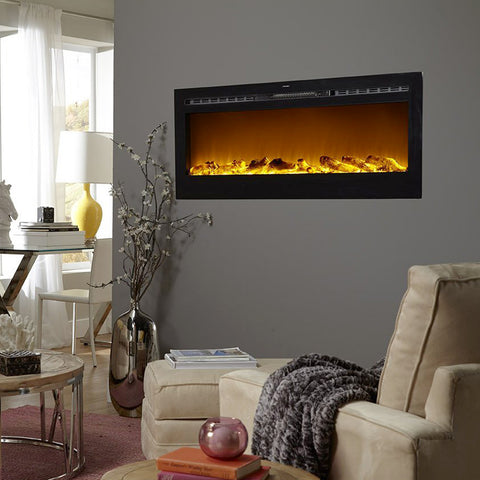 Touchstone Sideline 50" Flush Mount Electric Fireplace